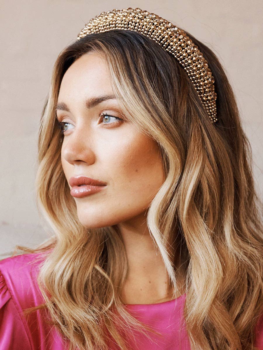 Angels Whisper Accessories - Wholesale Fashion Headband - Women's - Jodie Beaded Embellished Headband7