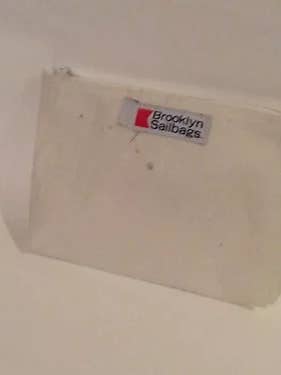 Med Zip Pouch 10”x7”x1” for wholesale by Brooklyn Sailbags