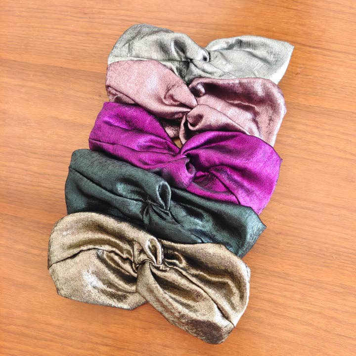 PACK 5 HEADBANDS COLLECTION SHINE / Spécial fêtes : Irisés a pour la vente par Laure Derrey