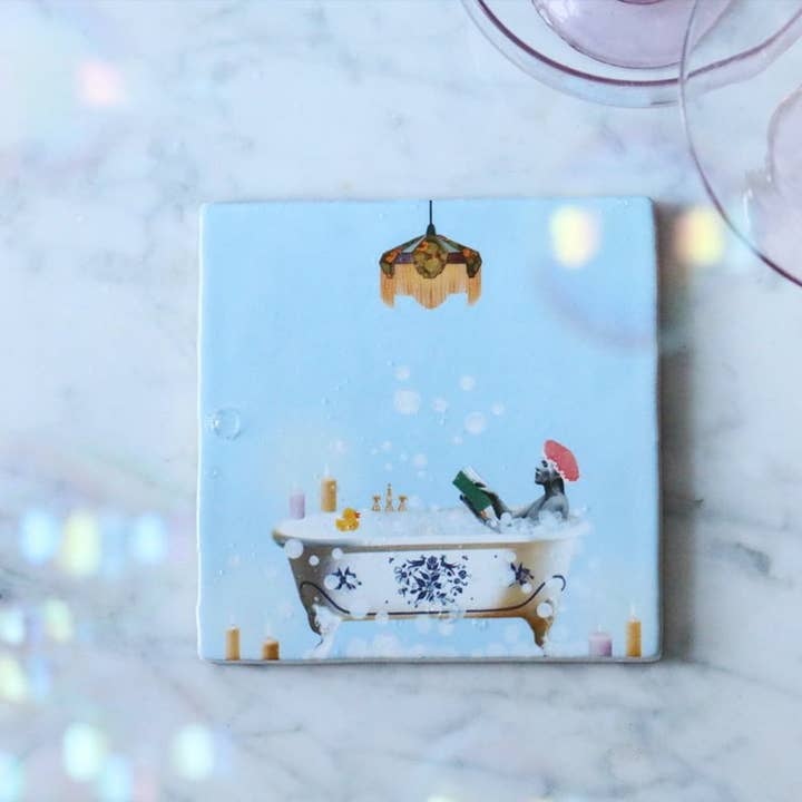 StoryTiles - Wholesale Wall Tile - Bathing time | StoryTiles art on tile
