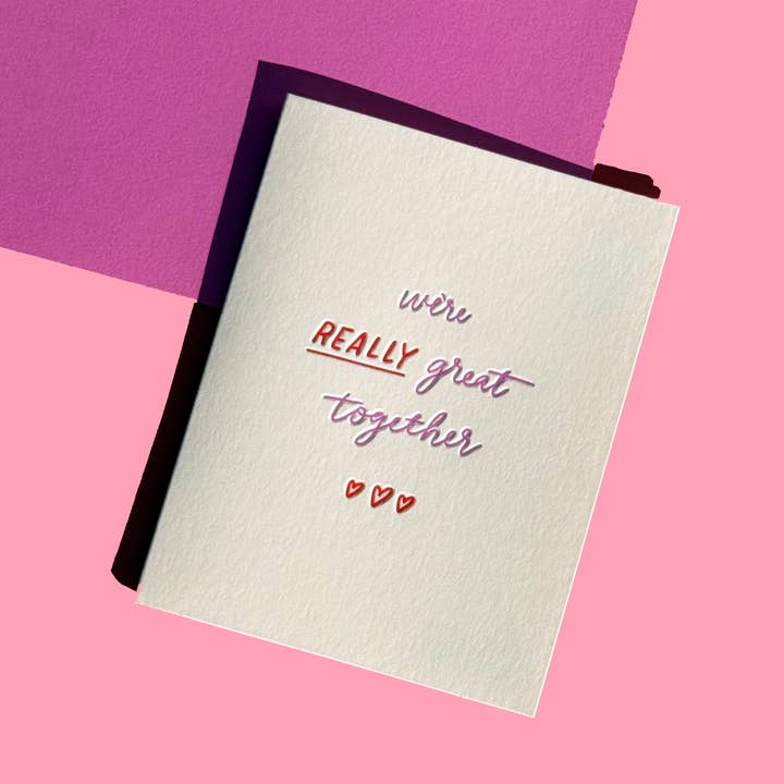 Verkligen fantastiska tillsammans - Kärlekskort - Alla hjärtans dag-kort för wholesale av INK MEETS PAPER