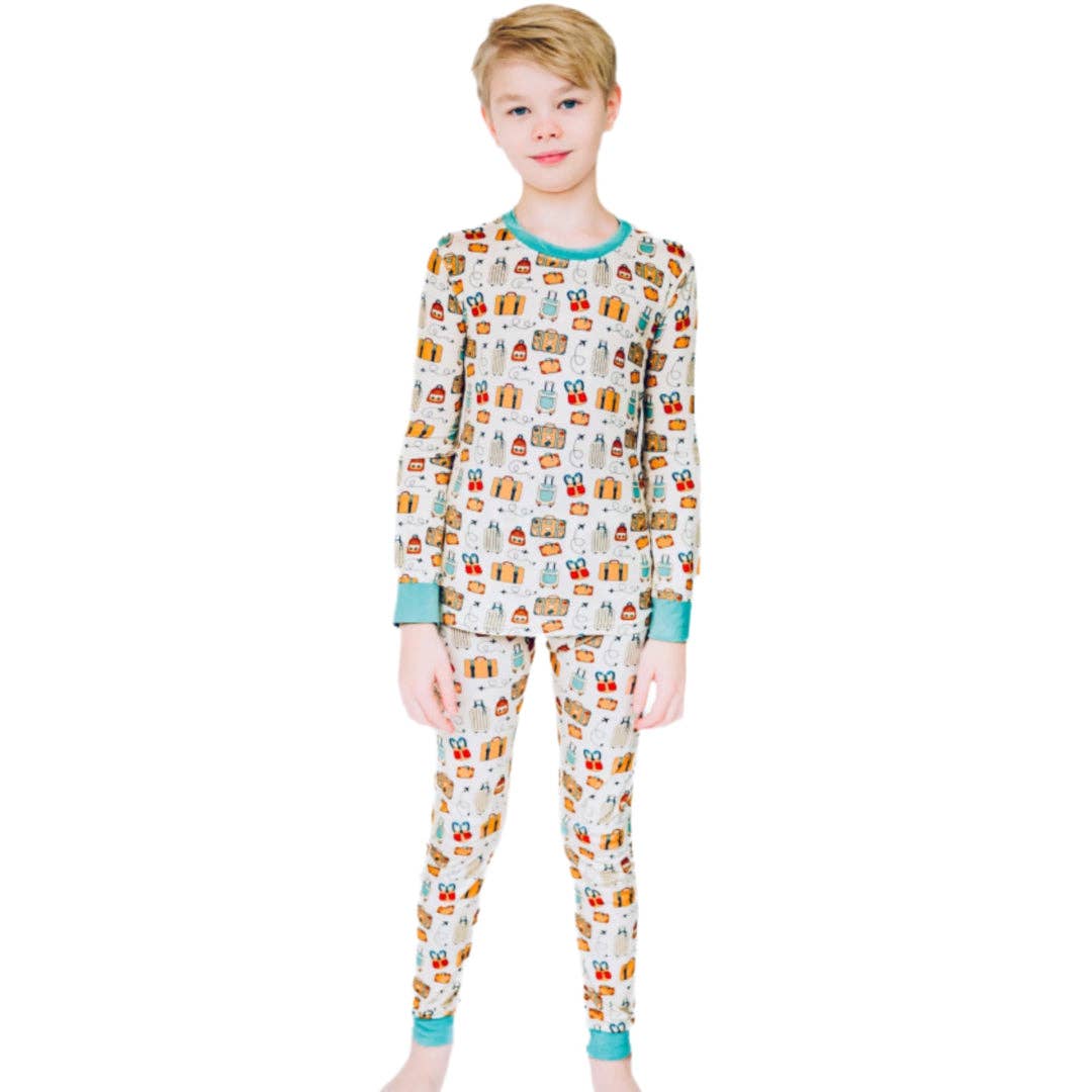 Zip N' Bear - Wholesale Sleepwear Set - Kids - Carry-On Cubs Pajamas0