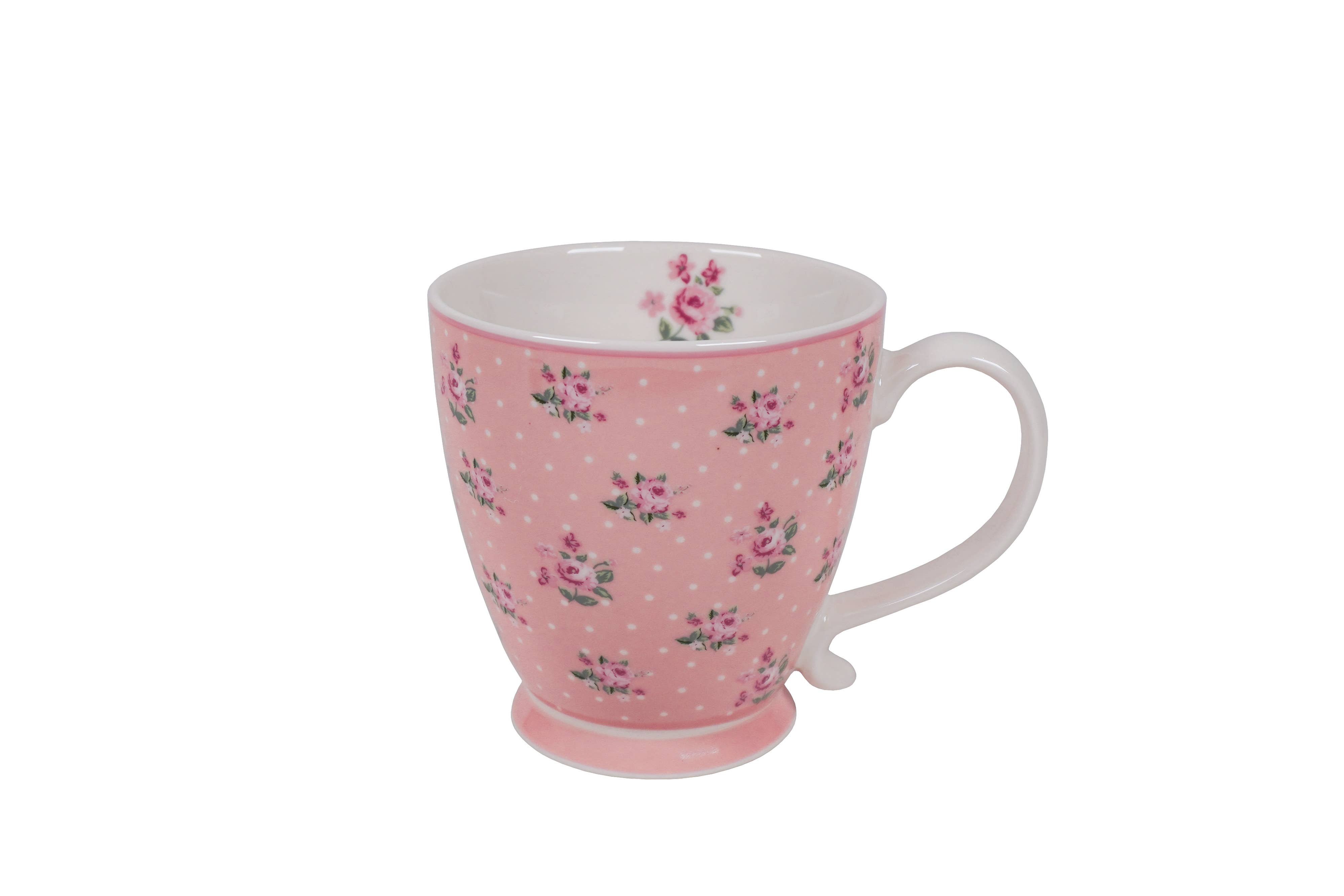 Isabelle Rose - Vente Tasse à café - Tasse en porcelaine Provence 430 ml Isabelle Rose