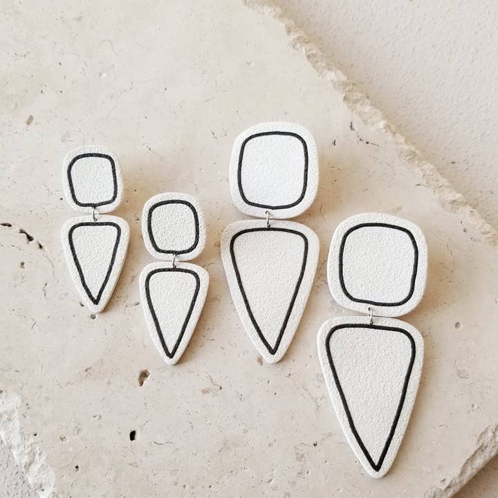 That Clay Girl Co. - Wholesale Dangle Earrings - Polymer Clay Earrings | Textured Earrings | Organic Earrings4