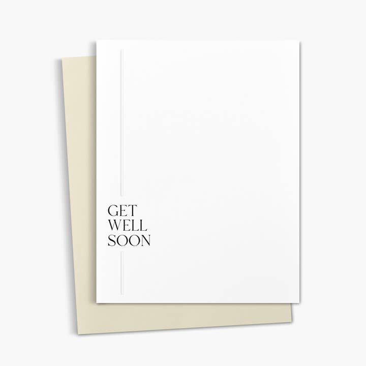 Hyggely - Wholesale Get Well Card - Get Well Soon Card | Feel better Simple Card0