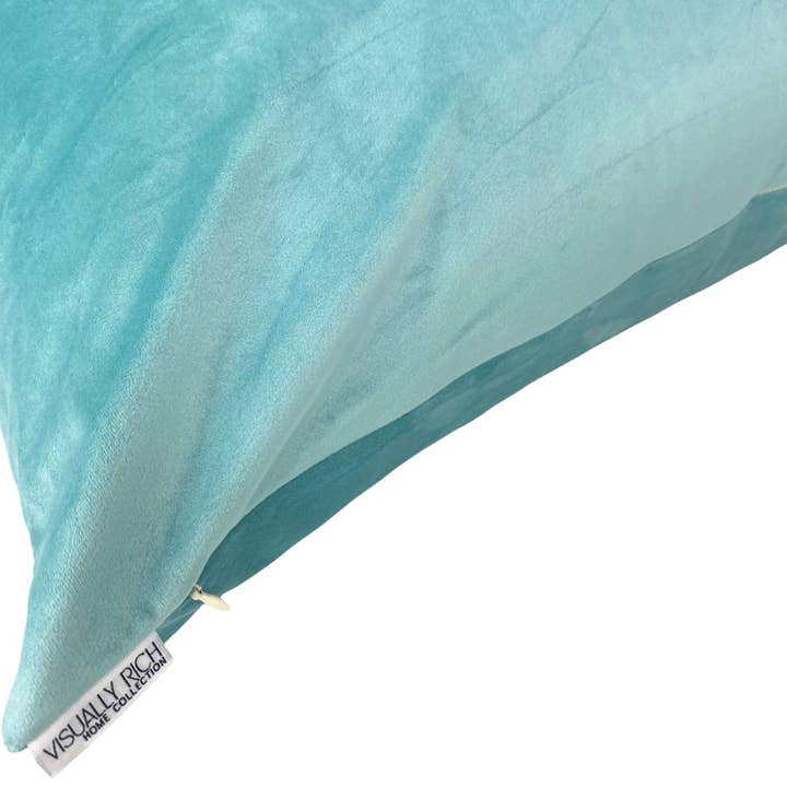 Visually Rich Home - Wholesale Throw/Decorative Pillow - Glacier Velvet Pillow2