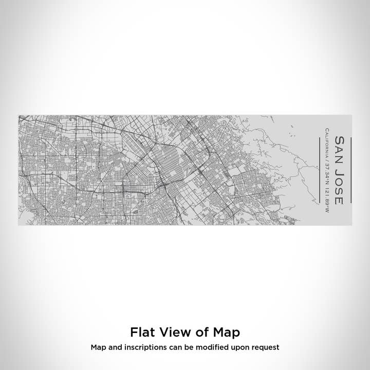 JACE.design - Wholesale Insulated Mug/Tumbler - San Jose CA Map Insulated Cup1