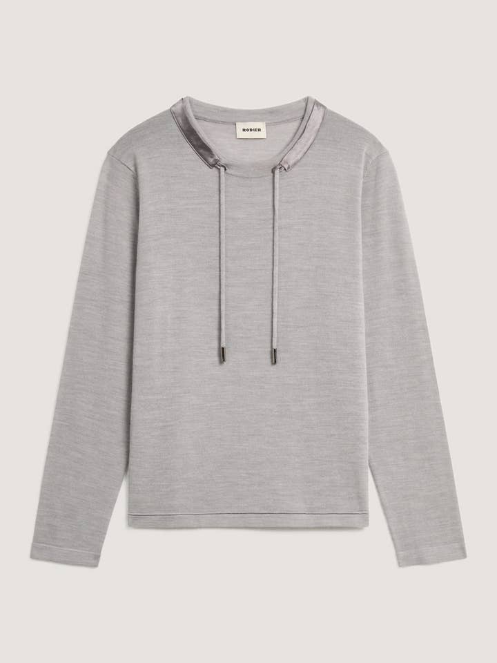 Rodier - Wholesale Knit Sweater - Women's - Merino wool crew neck sweater16