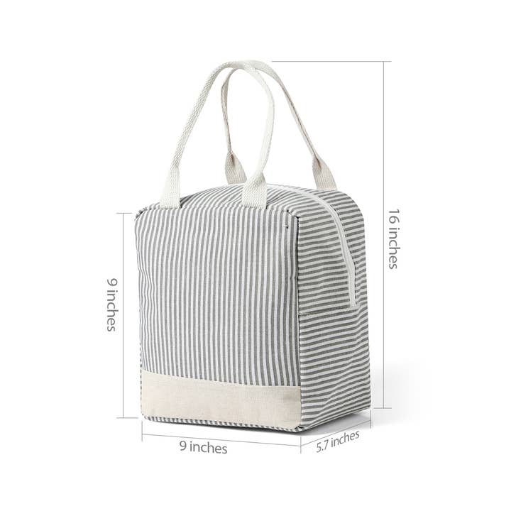 Selini New York - Wholesale Lunch Bag/Box - Stylish Insulated Lunch Bag - Eco-Friendly, Large Capacity