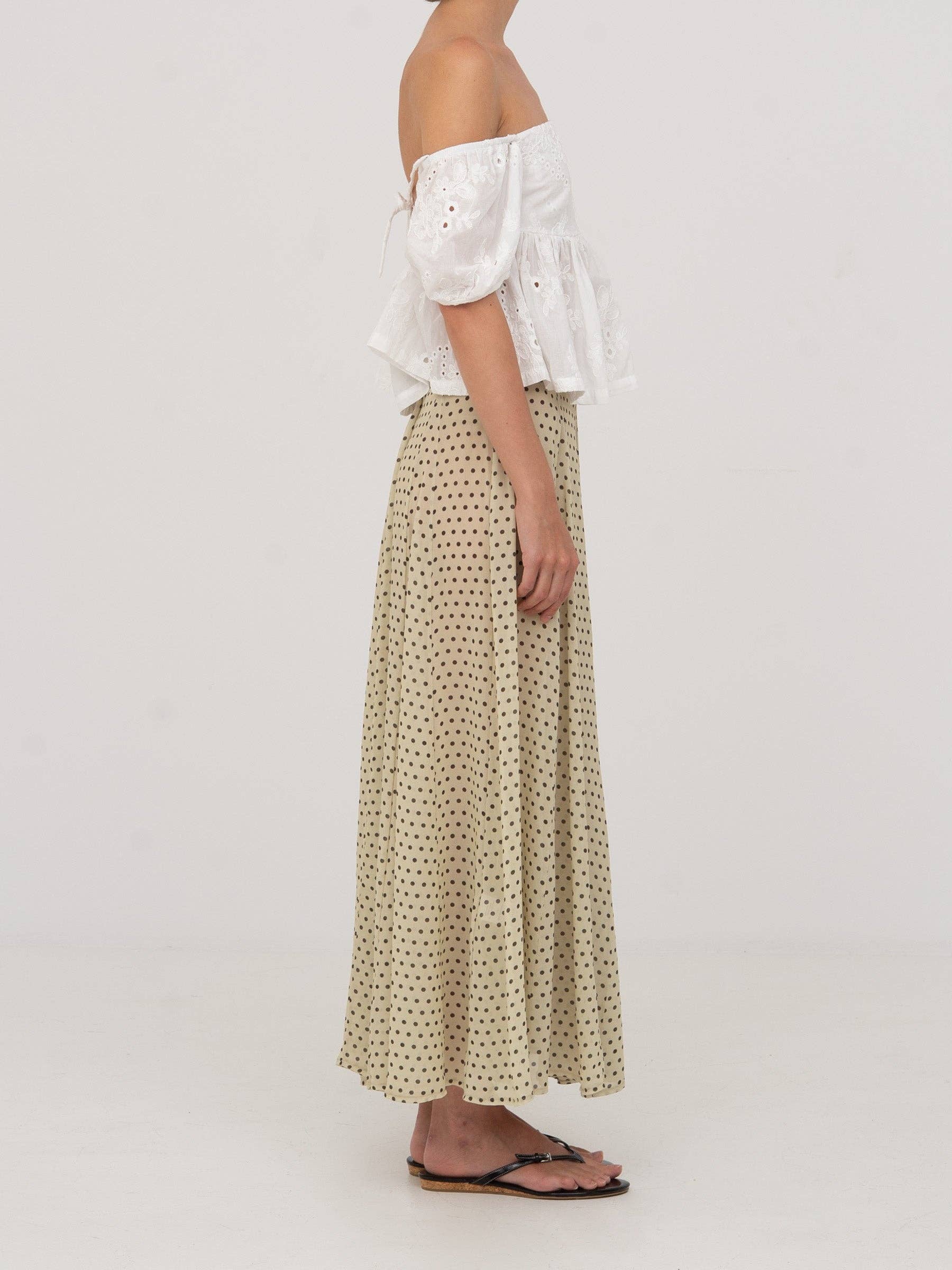 CARMEN SAYS - Wholesale Skirt - Women's - Falda de Lunares Noctis Nocturna2