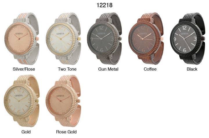 Time World USA - Wholesale  - 6 Geneva Bangles0