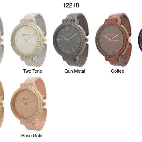 Time World USA - Wholesale - 6 Geneva Bangles