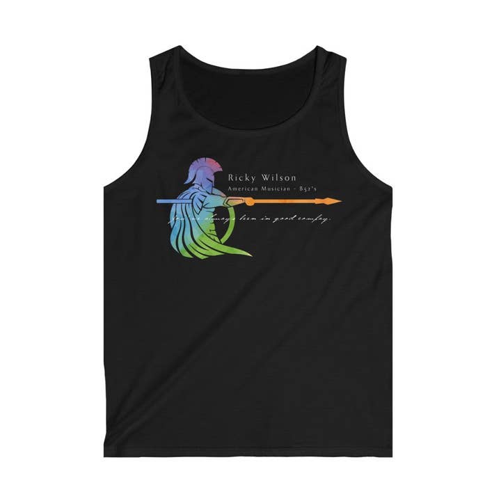 Ricky Wilson | Músico estadounidense - B52's | Camiseta sin mangas del orgullo para venta al por mayor de Walt & Pete
