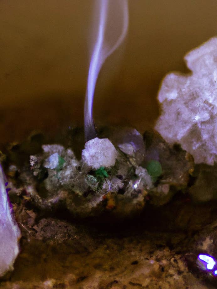 Rose Quartz Cone Incense by A Single Witch for wholesale by Mystic and Mineral