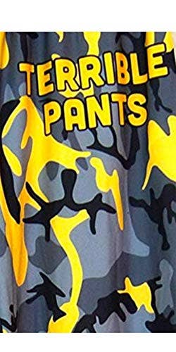 BRIEF INSANITY - Wholesale Sleepwear Bottom - Unisex - Pittsburgh Terrible Camo Lounge Pants1