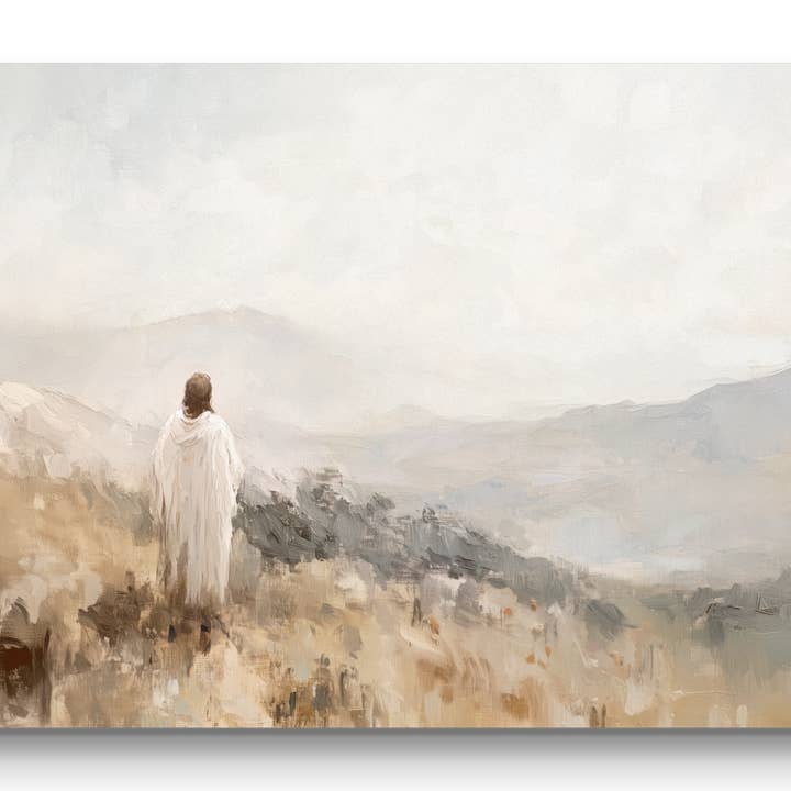 Great Thou Art - Wholesale Art Print - Alone With The Father - print
