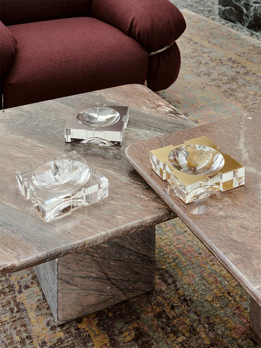 Carter Acrylic Bowl Clear for wholesale on Faire4