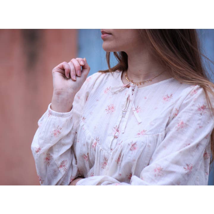 Cha' coud - Wholesale Craft Sewing Kit - Sewing pattern - The Alma blouse6