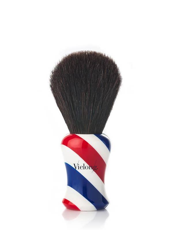 Black Horse Hair Barber Shop Shaving Brush for wholesale by Vie-Long