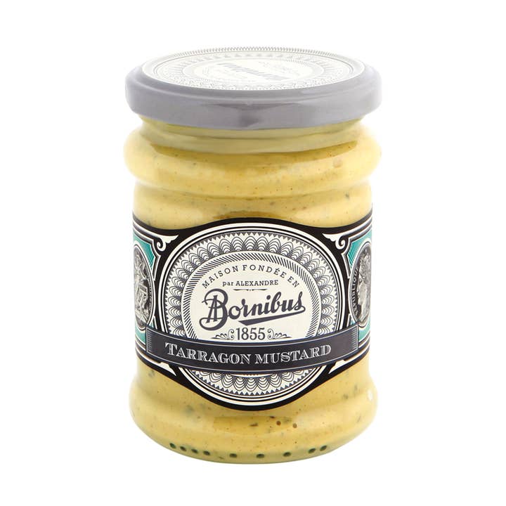 Bornibus USA - Wholesale Mustard - Tarragon mustard - 8.82 oz - BBD 05/10/260