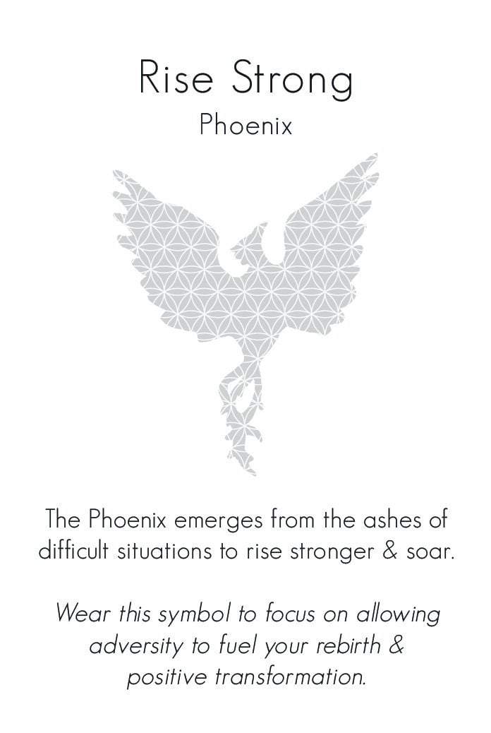 Jewelry Evolution - Wholesale Pendant/Charm Necklace - Phoenix "Rise Strong" Necklace8