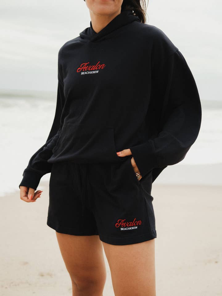 BEACHKREW AVALON TERRY HOODIE - JETTY for wholesale by Beach Krew