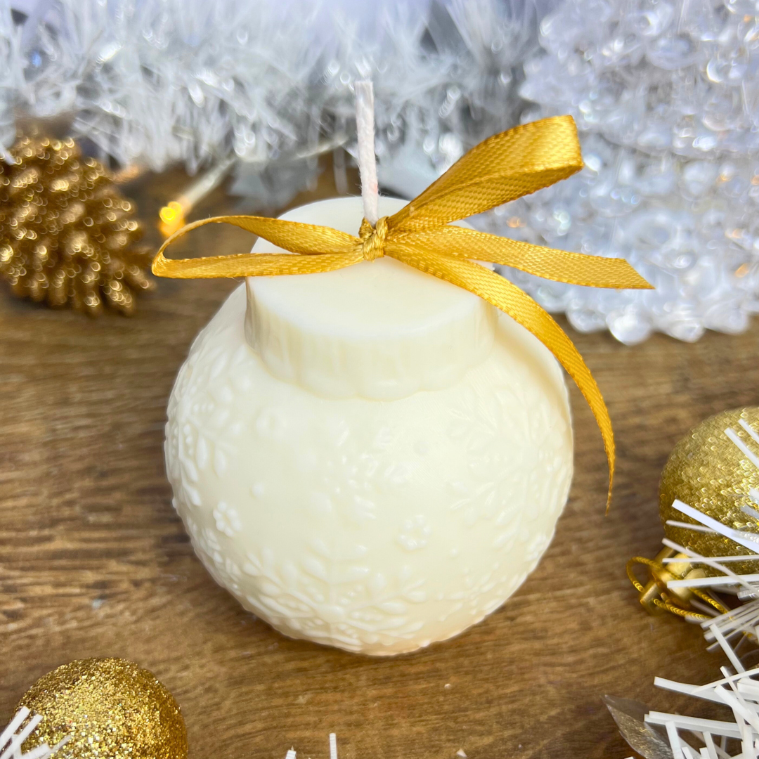 Velarosa Studio LLC - Wholesale Pillar Candle - Christmas Ornament Candle3