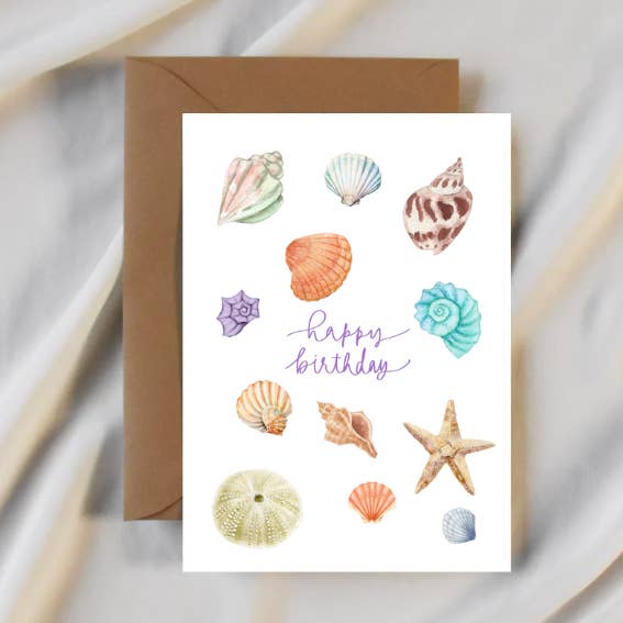 Happy Birthday Shells for wholesale by Party Collective