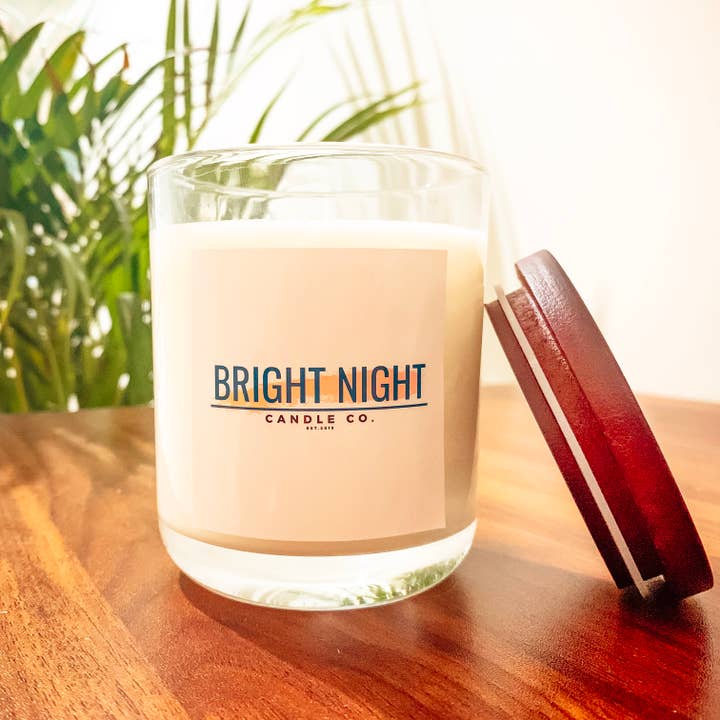 Bright Night Candle Co – wholesale Jar/filled candle – Scented Candle | Triple Scented | Soy Wax | Extra Large