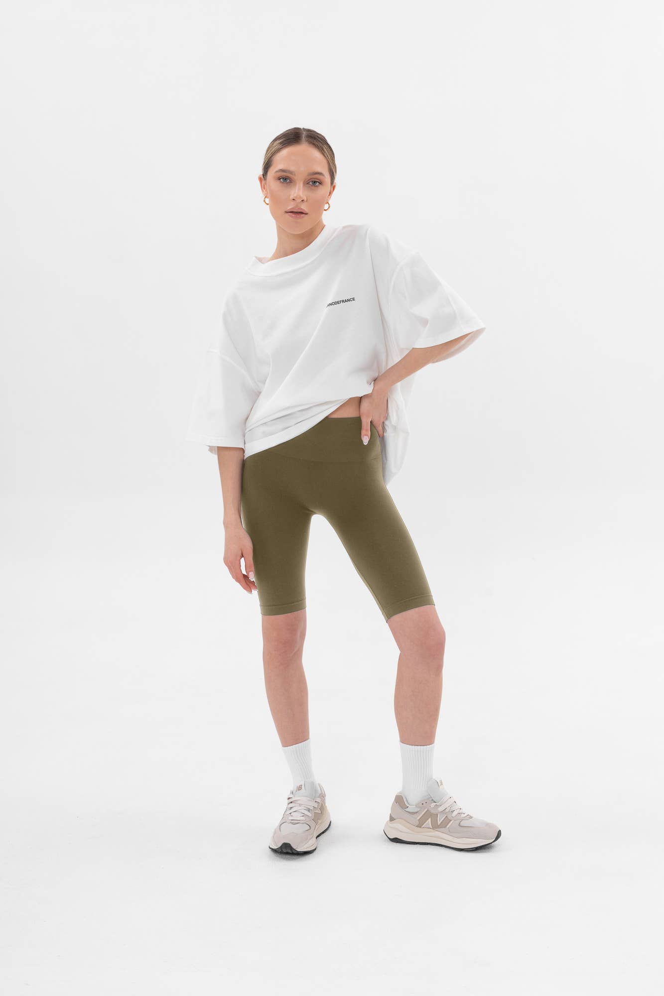 SIAWEAR - Wholesale Athletic Shorts - Women's - Leggings Bike Shorts 120 den. IGUANA Yoga Pilates 🇮🇹1