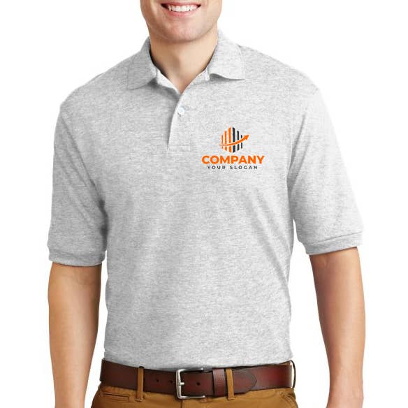 Polo personnalisé pour hommes et femmes, Polo d'affaires, Polo de golf, Chemise de sport Jerzees pour la vente par Herbs Trade