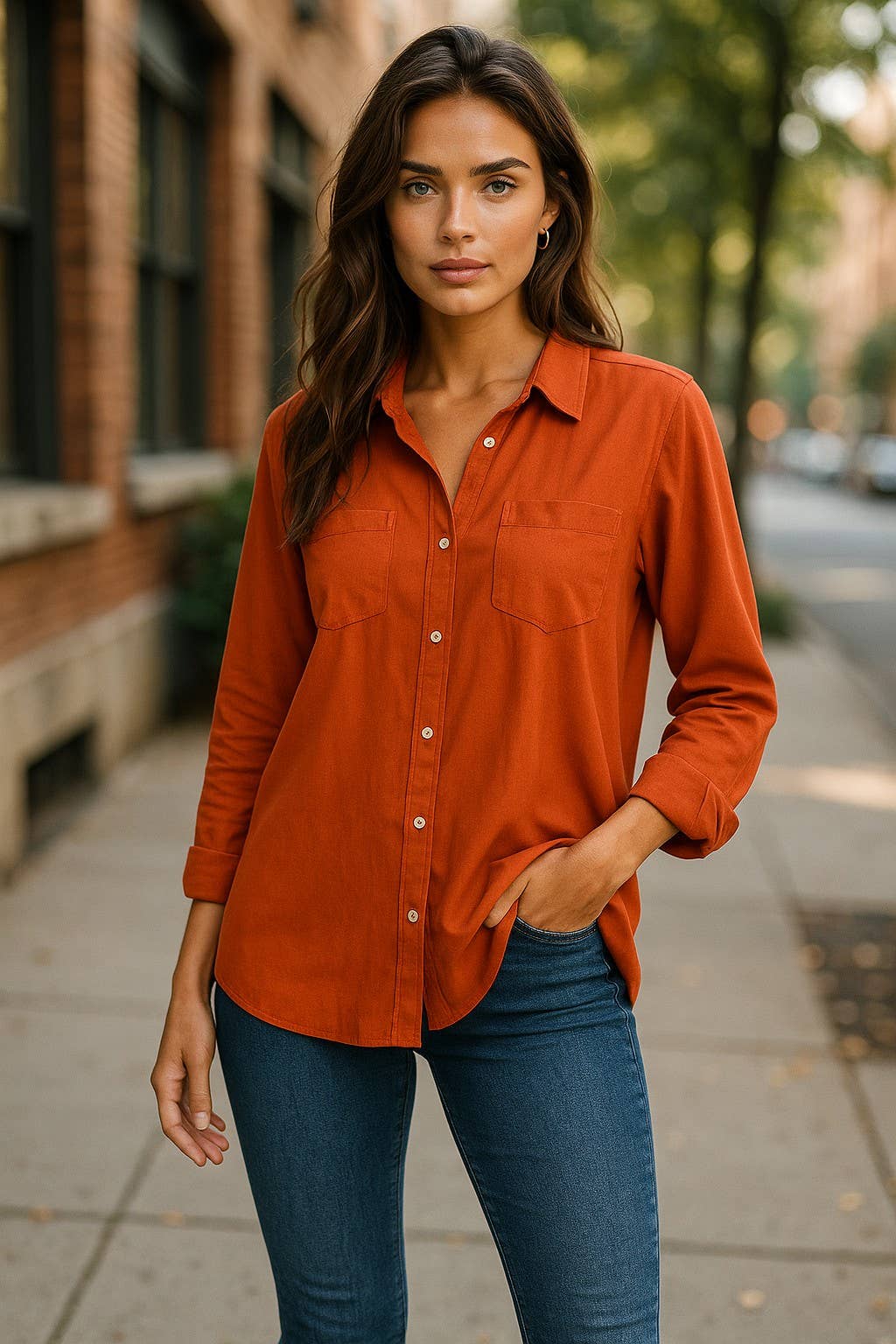 A Woman we Love - Venta al por mayor Camisa con botones - Mujer - Nuevo lote de 20 camisas otoño/invierno8