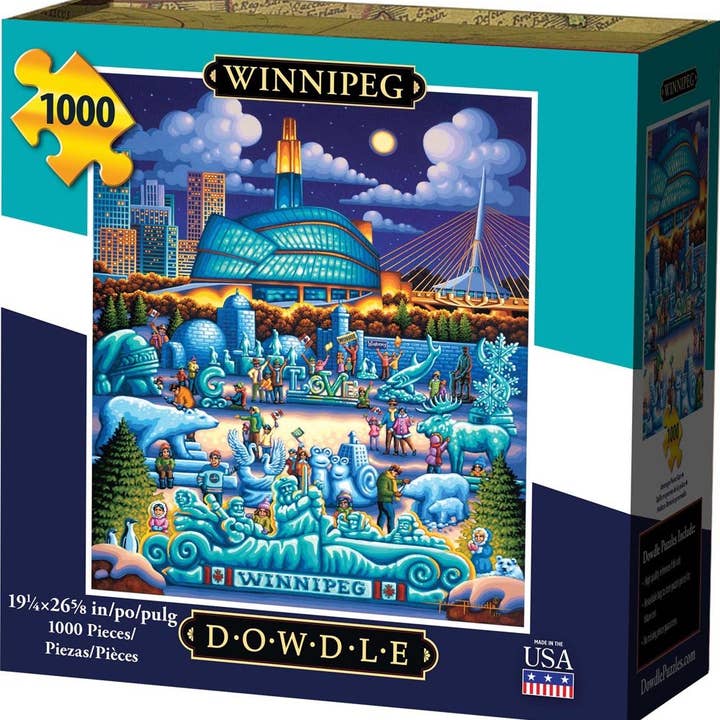 Boardwalk Puzzle Company - Wholesale Puzzle - Adult - Winnipeg - 1000 Piece0