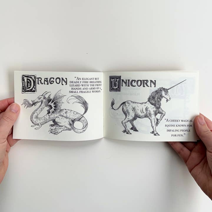 Ashlea Bechaz Illustration - Wholesale Magazine - Zine - Medieval Monsters2