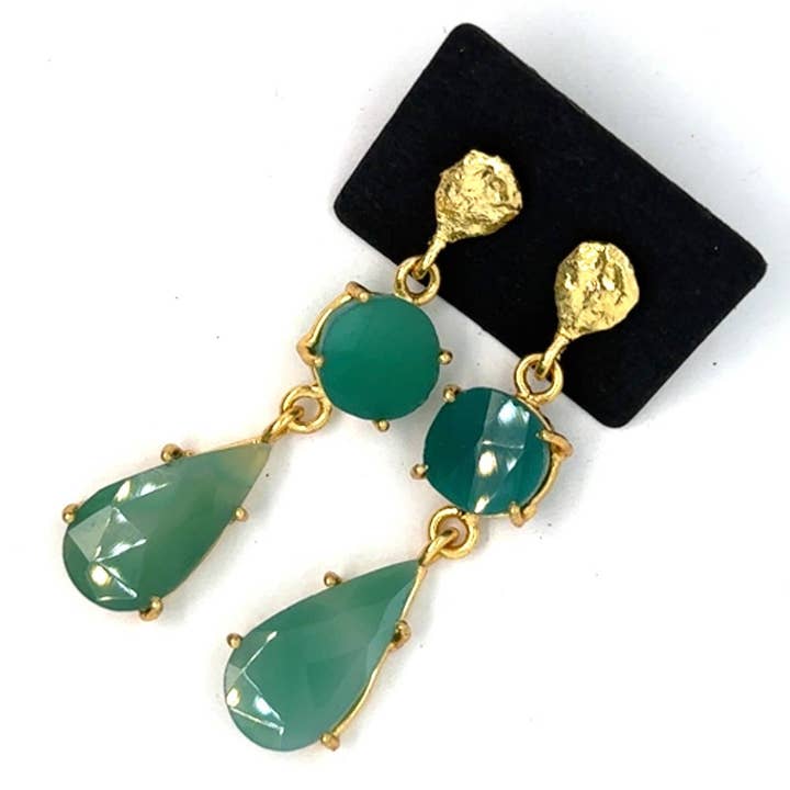 Briana Statement øreringe for engroshandel hos Gemajesty Jewellery