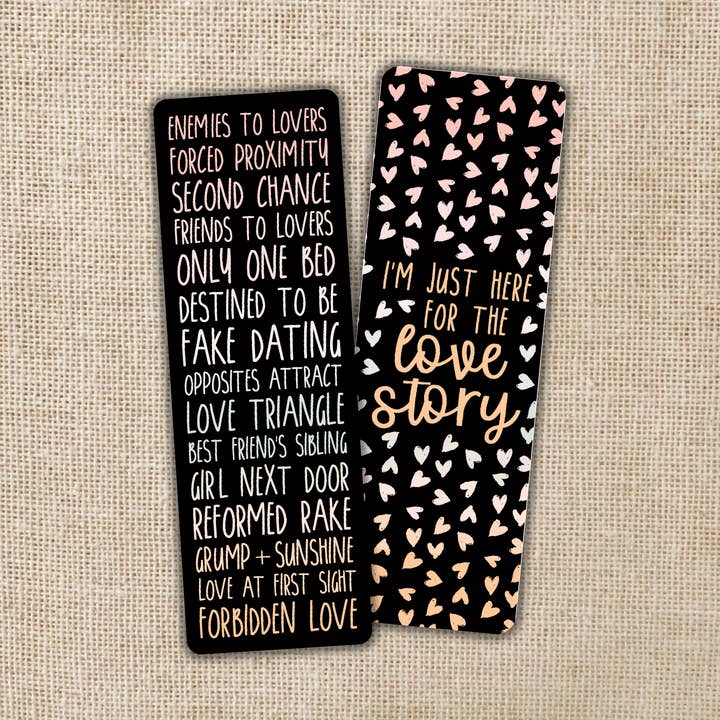 Kingdom of Threads - Wholesale Bookmark - Best Romance Tropes Bookmark