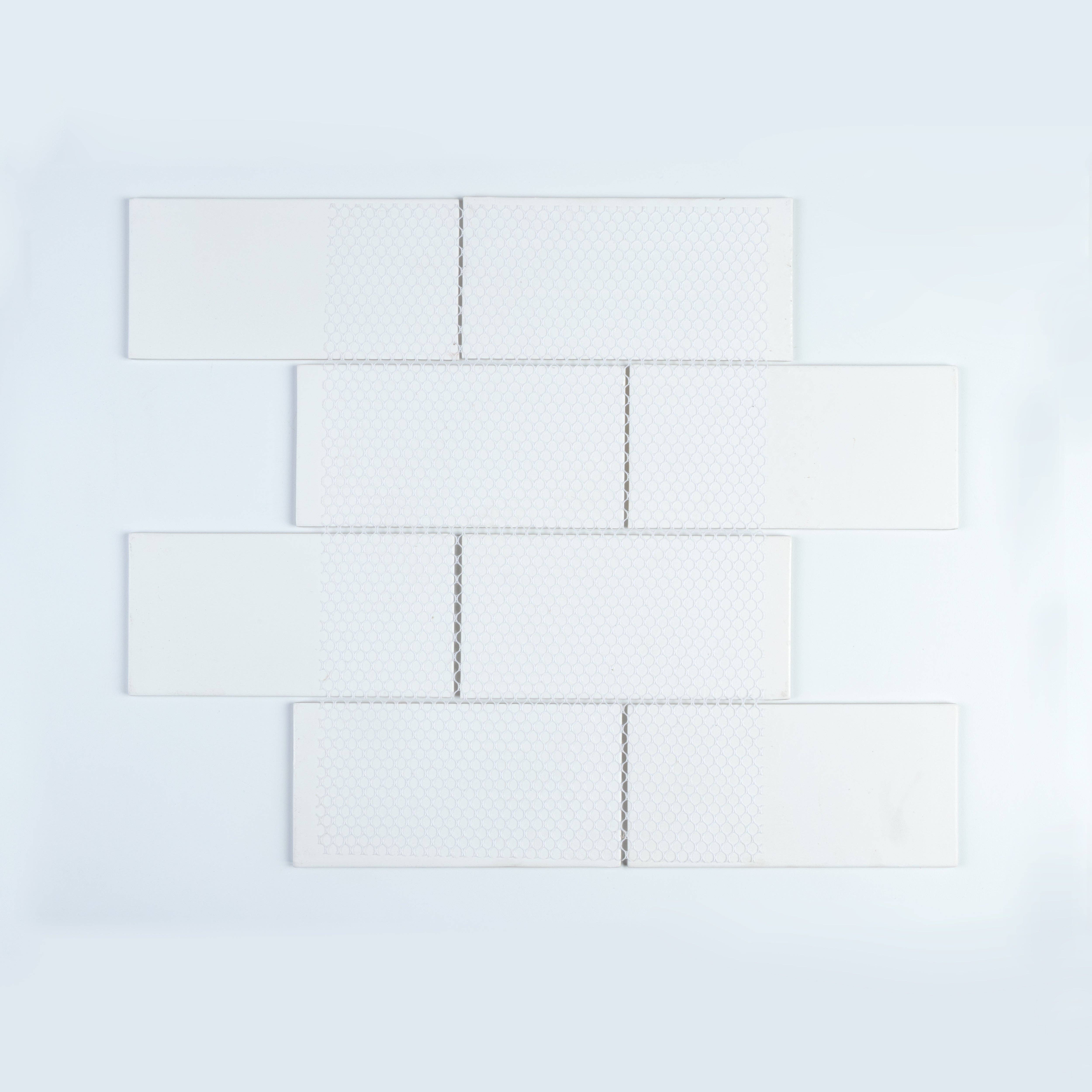 WS Tiles - Vente Carrelages muraux - Carreau de mosaïque en verre de 3" x 6", dosseret pour cuisine et salle de bain - 5 pieds carrés par carton94