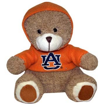 Auburn Tigers Plush Bear Teddy With Hoodie for wholesale by Jenkins Enterprises