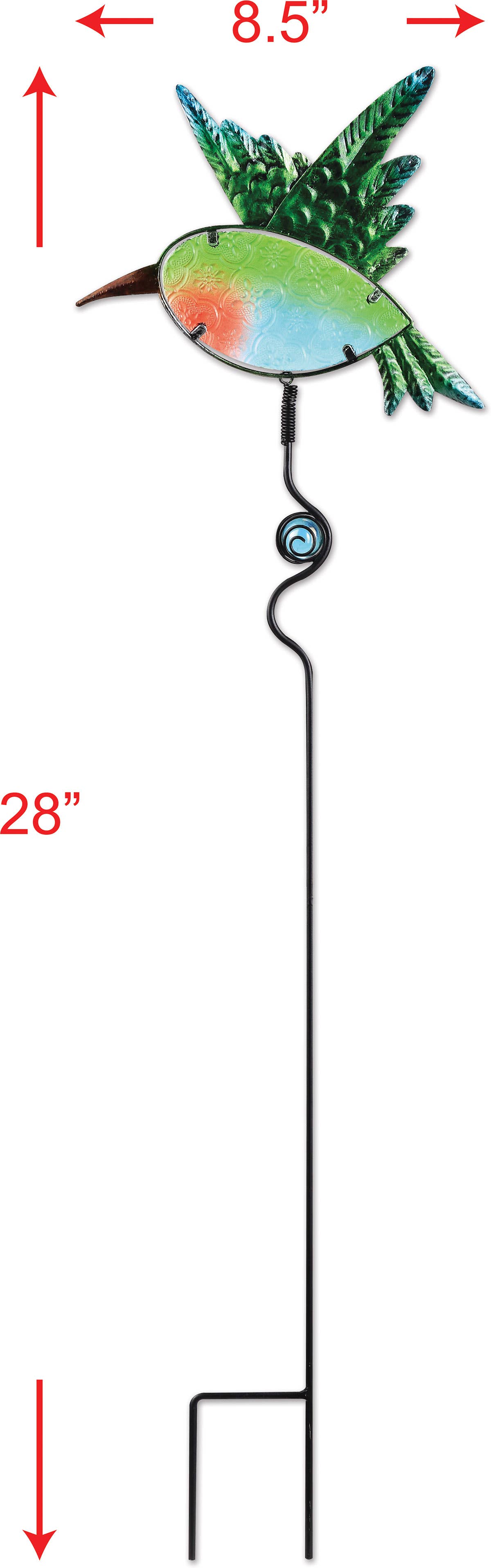 Sunset Vista Designs - Wholesale Garden/Lawn Stake - Hummingbird Garden Stake 28"1