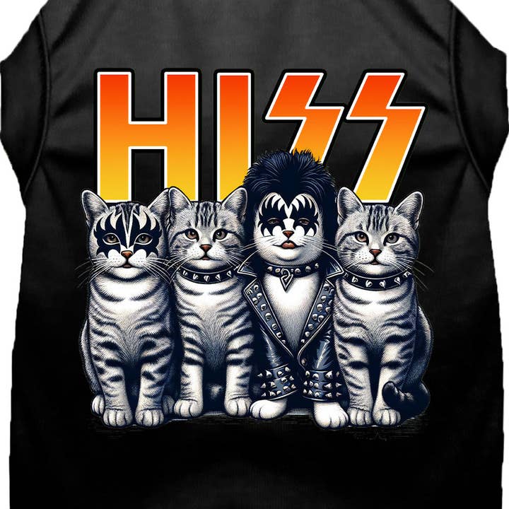 Hiss Kitties Pet Shirt for wholesale by As You Wish Apparel