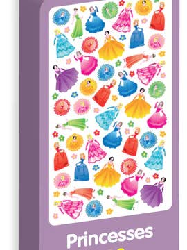 PRINCESSES STICKERS for wholesale by Purple Peach Stickers