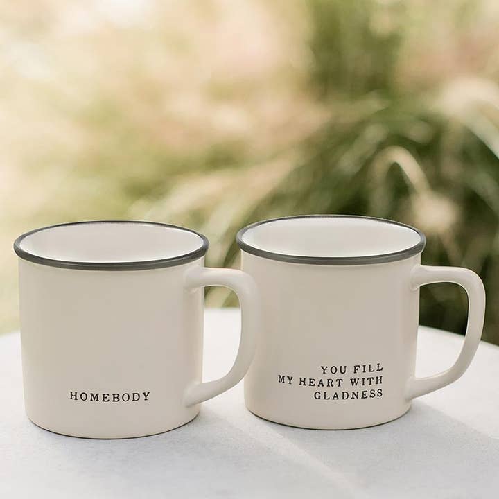 Faithworks by Creative Brands - Wholesale Coffee Mug - Face to Face Coffee Mug - You Fill My Heart With Gladness