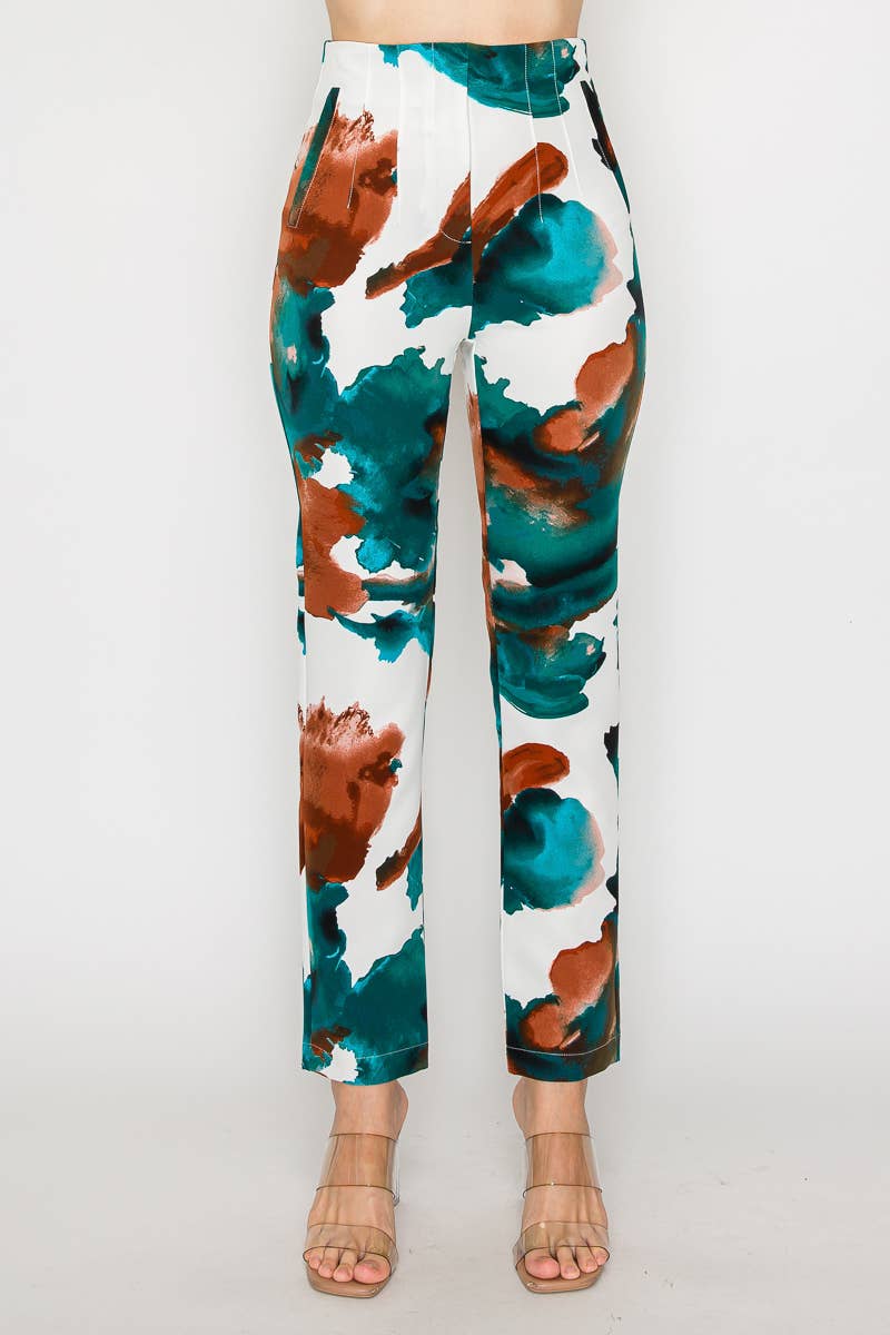 DNA Couture - Wholesale Pants - Women's - Printed Full Length Pants6