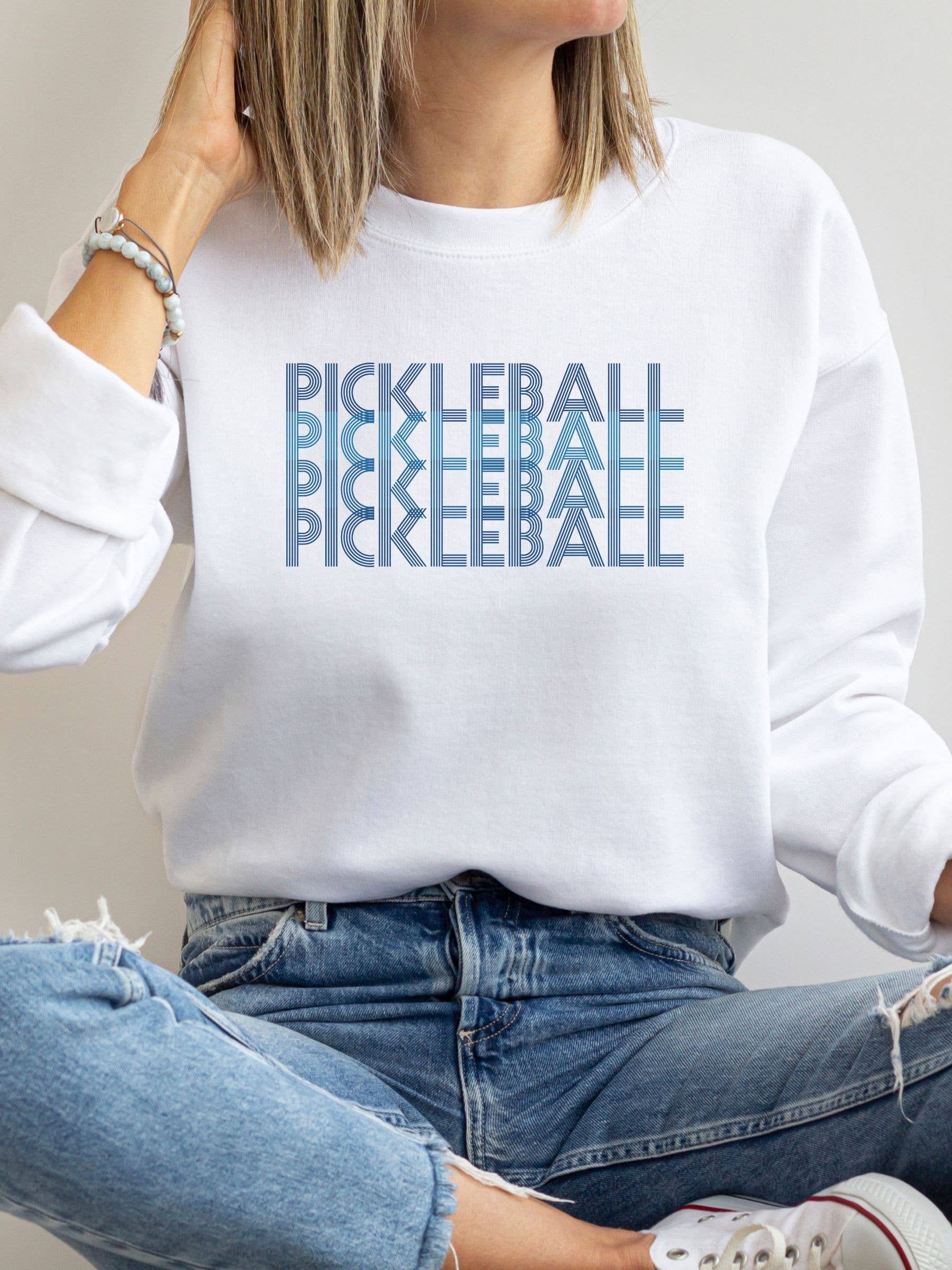 Fan Gear Central - Wholesale Graphic Sweatshirt - Unisex - Pickleball Graphic Sweatshirt1
