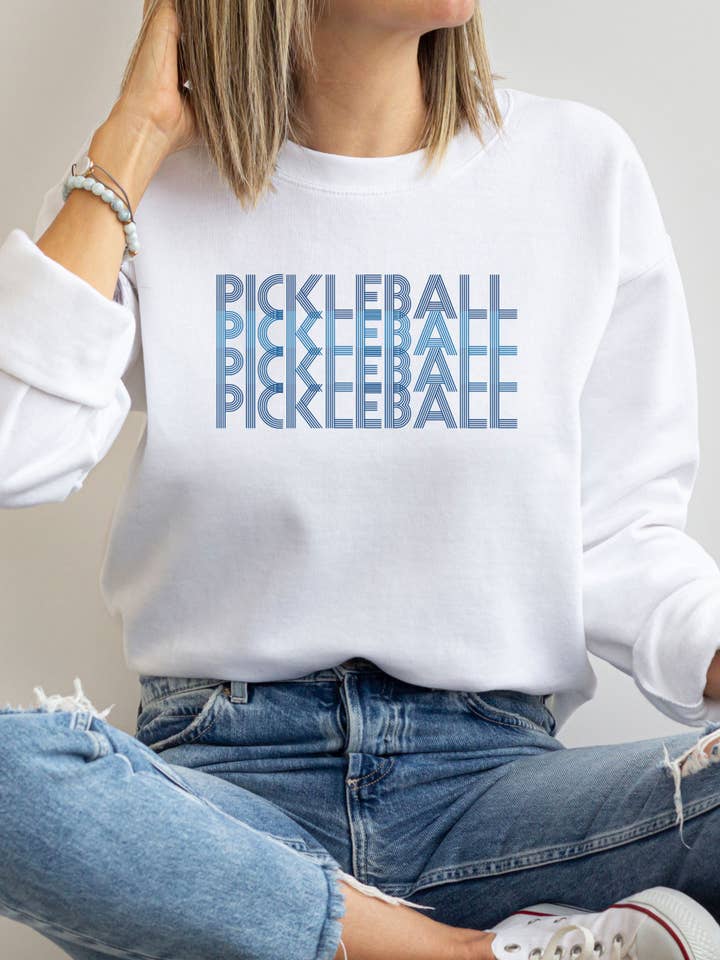 Fan Gear Central - Wholesale Graphic Sweatshirt - Unisex - Pickleball Graphic Sweatshirt1