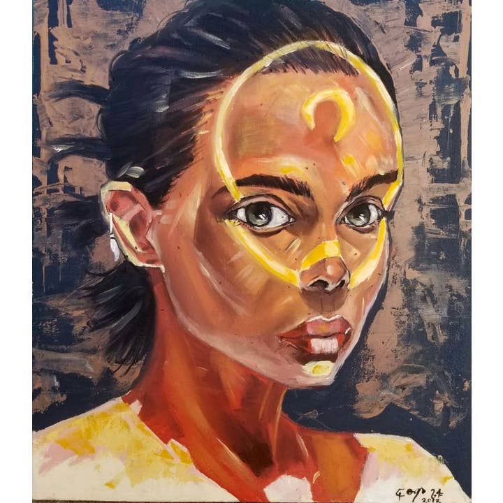 Skadmas – Pintura/desenho por atacado – Fitsum 2 pintura a óleo sobre tela