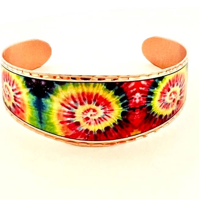 BA TD Tie Dye armbånd for engroshandel hos COPPER ARTS INC.