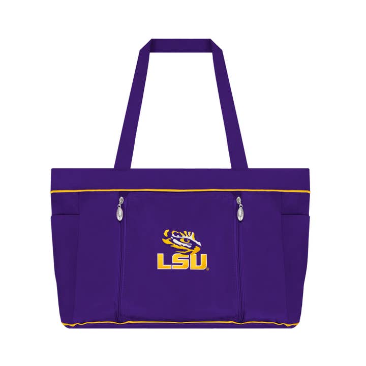 LSU Tigers Multi-purpose Tote Bag for wholesale by Creative Knitwear