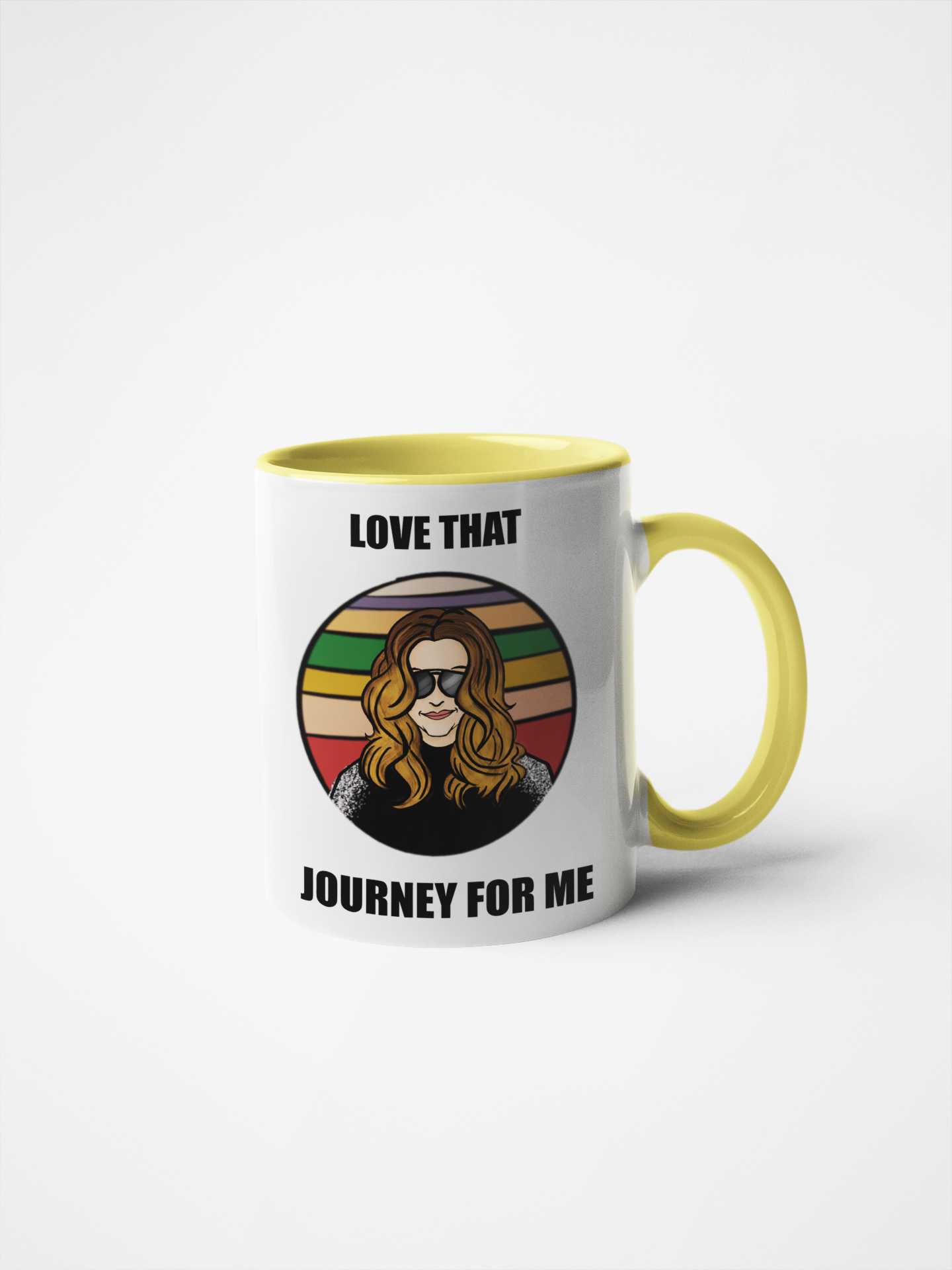 Calm Down Caren - Wholesale Coffee Mug - Love That Journey - Alexis - Schitt's Creek Coffee Mug1