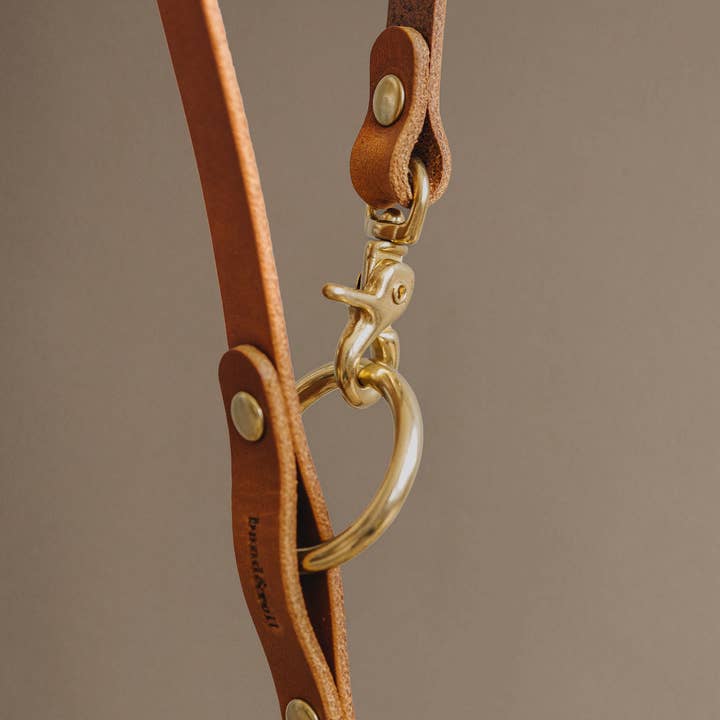 BAND&ROLL - Wholesale Pet Leash - Dog - Lightweight Handsfree Dog Leather Leash. Lasso Air3